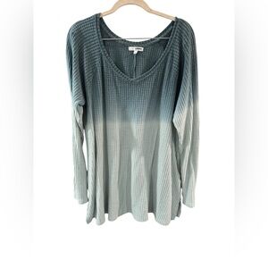 Sonoma Teal Textured Top